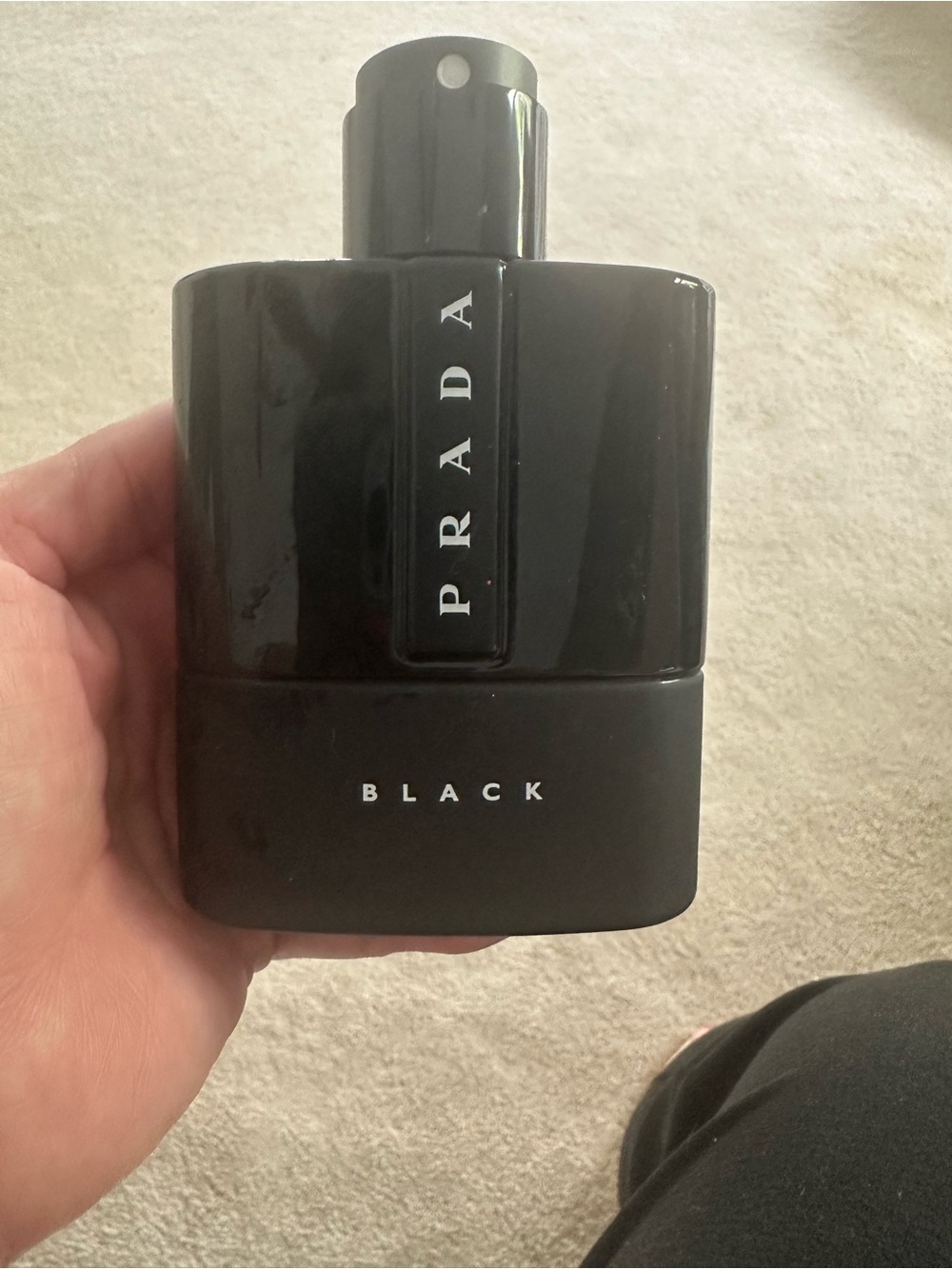 Prada Black Luna Rossa Men’s Cologne. Sprayed once.